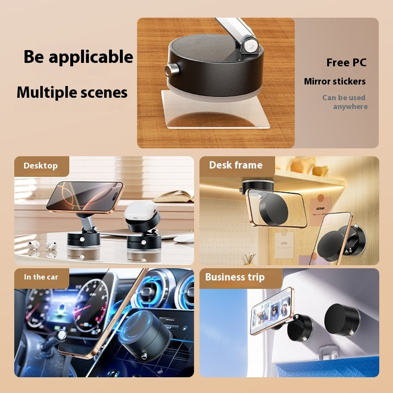 Magnetic Vacuum Car Phone Holder With Suction Cup