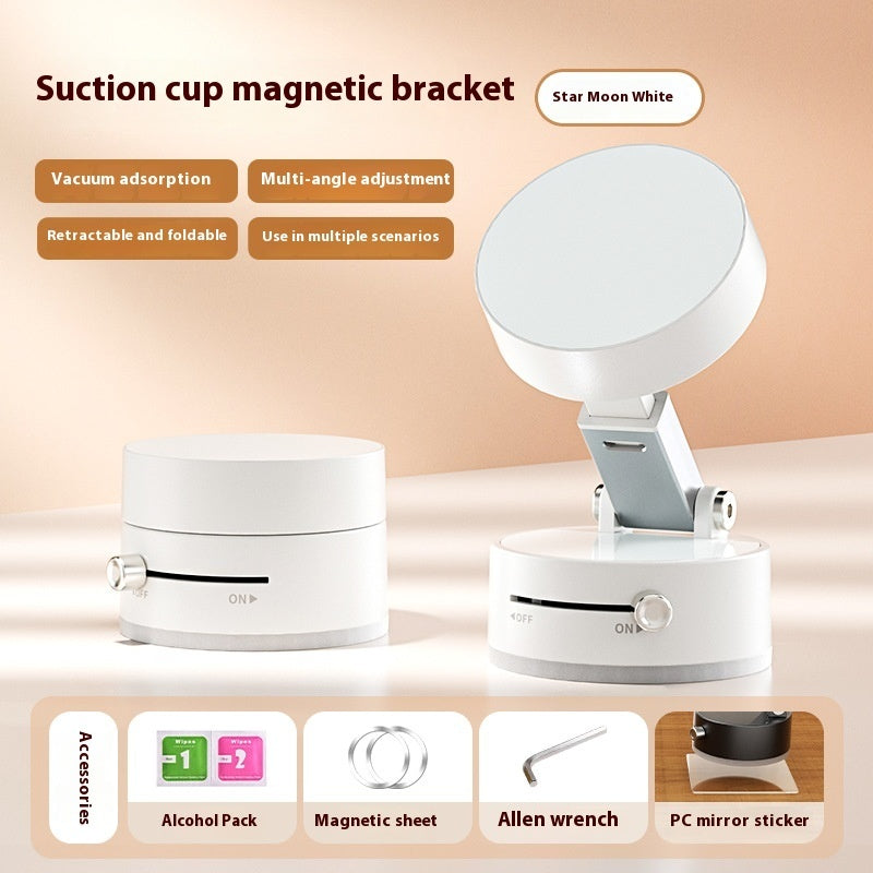 Magnetic Vacuum Car Phone Holder With Suction Cup