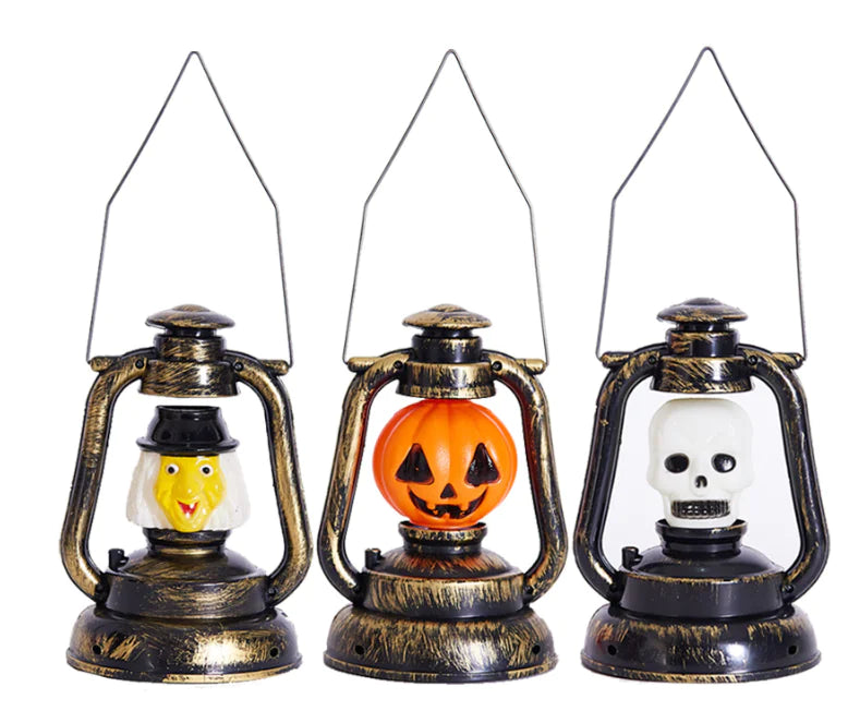 Halloween Decorations: Glowing Pumpkin Lanterns