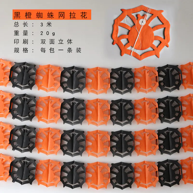Halloween Decorative Paper Banners and Decorations