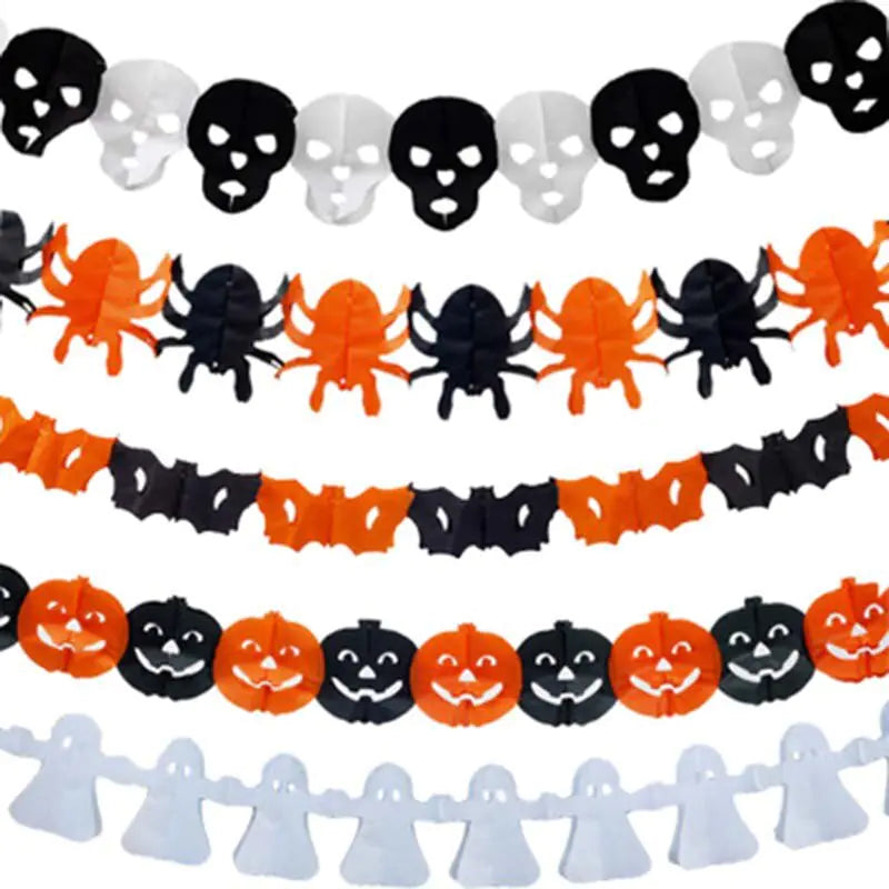 Halloween Decorative Paper Banners and Decorations
